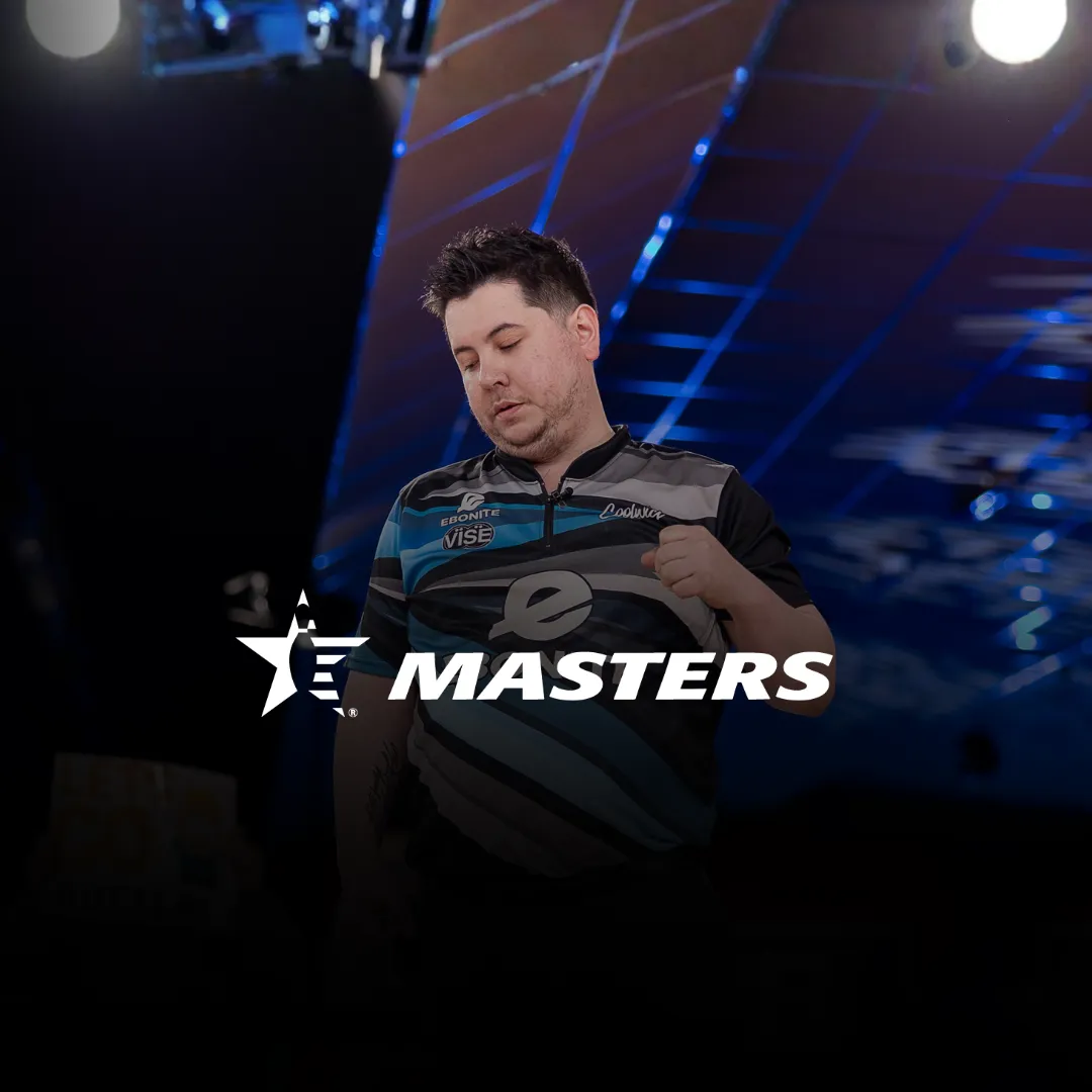 Jakob Butturff bowling during USBC Masters 2026 qualifying at Thunderbowl Lanes