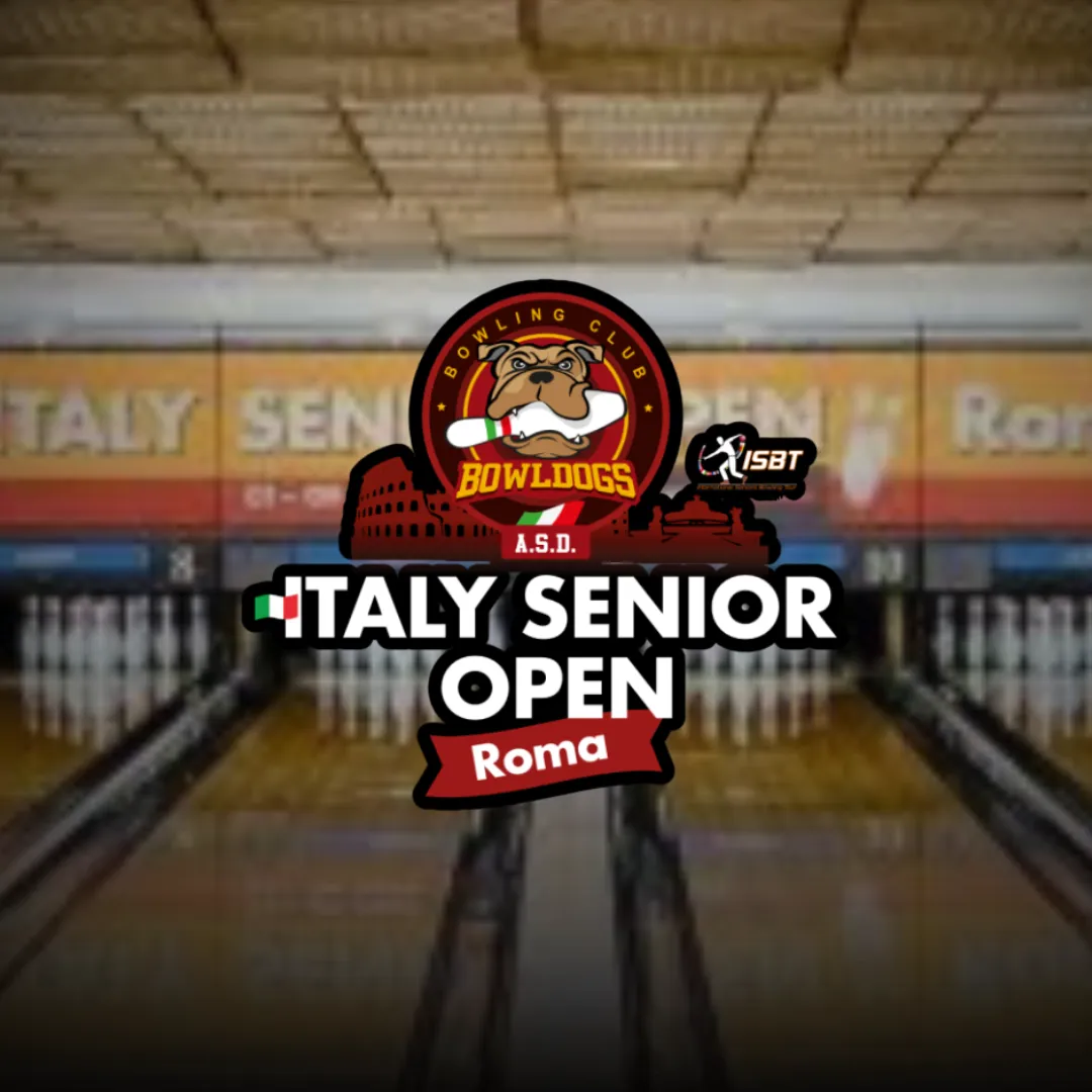 Italy Senior Open 2026 bowling tournament at Mondial Bowling in Rome, Italy