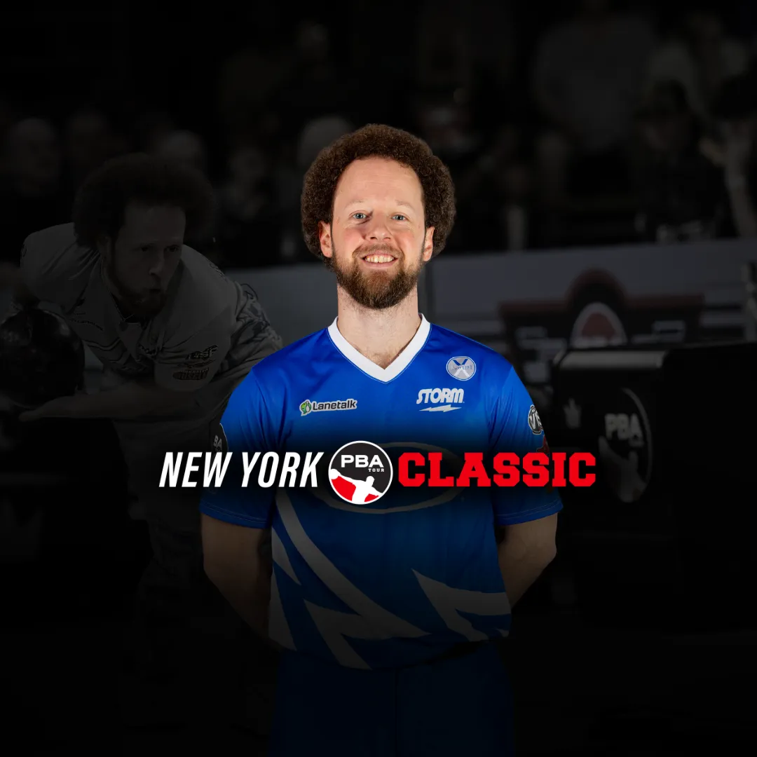 Kyle Troup bowling during PBA New York Classic Advancers Round leading the field