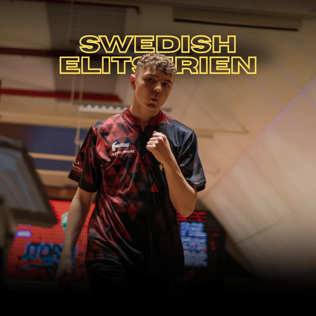 Ben Robinson celebrating win for Full House in Swedish Elitserien