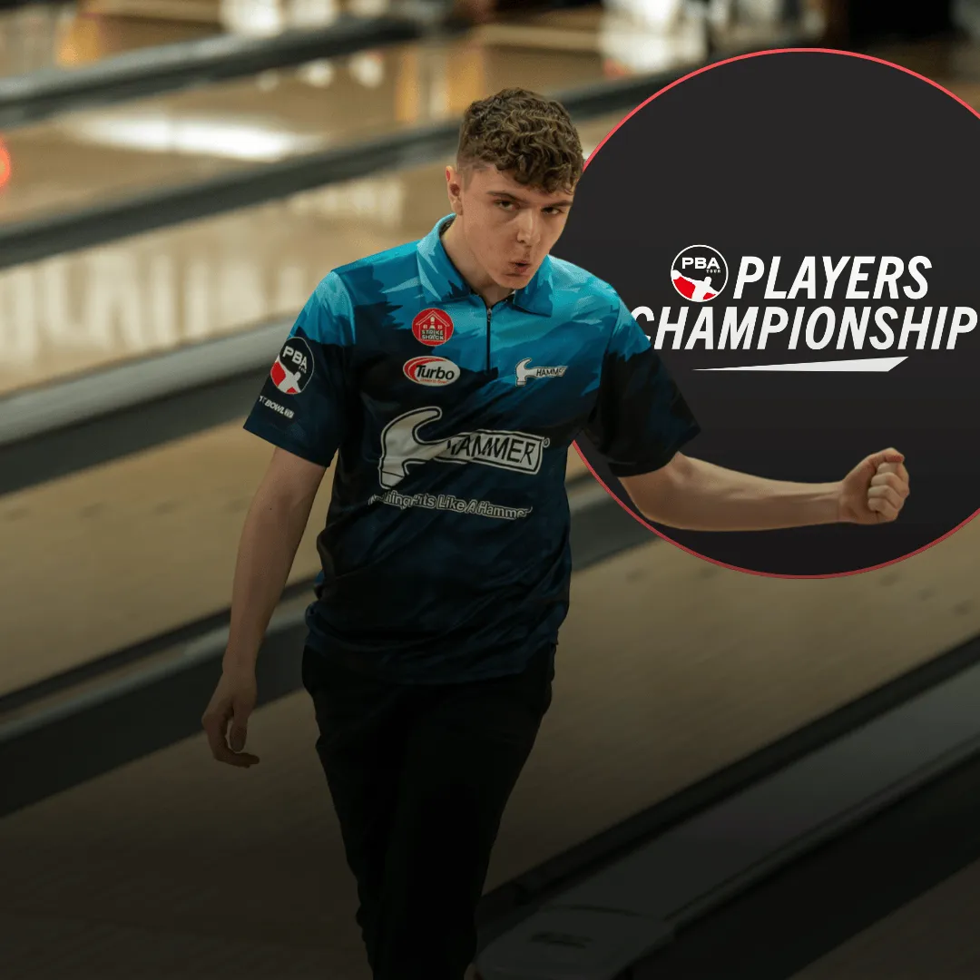 Ben Robinson during the PBA Players Championship PTQ in Arlington where he led the field and advanced to the main event.