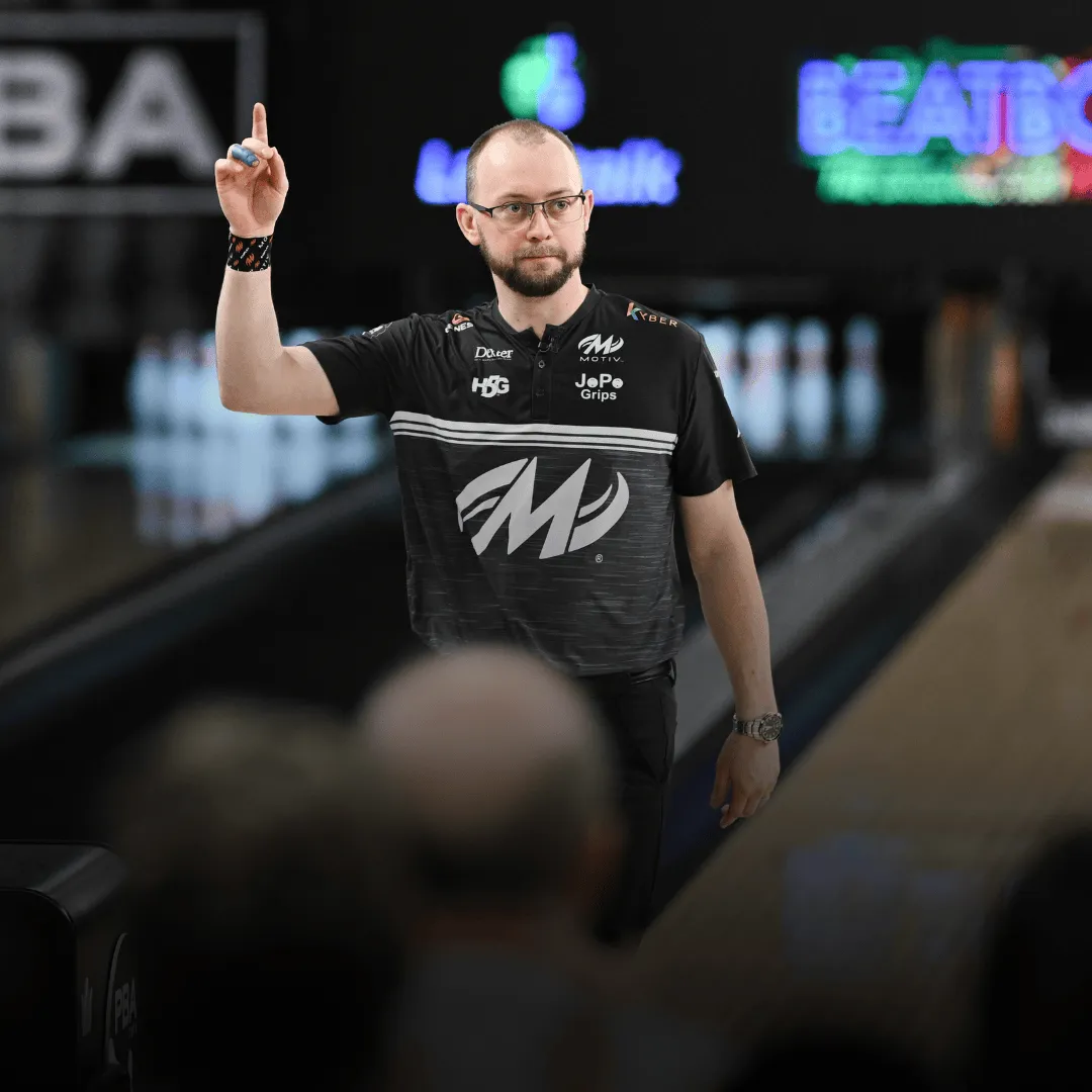 EJ Tackett bowling on PBA Tour