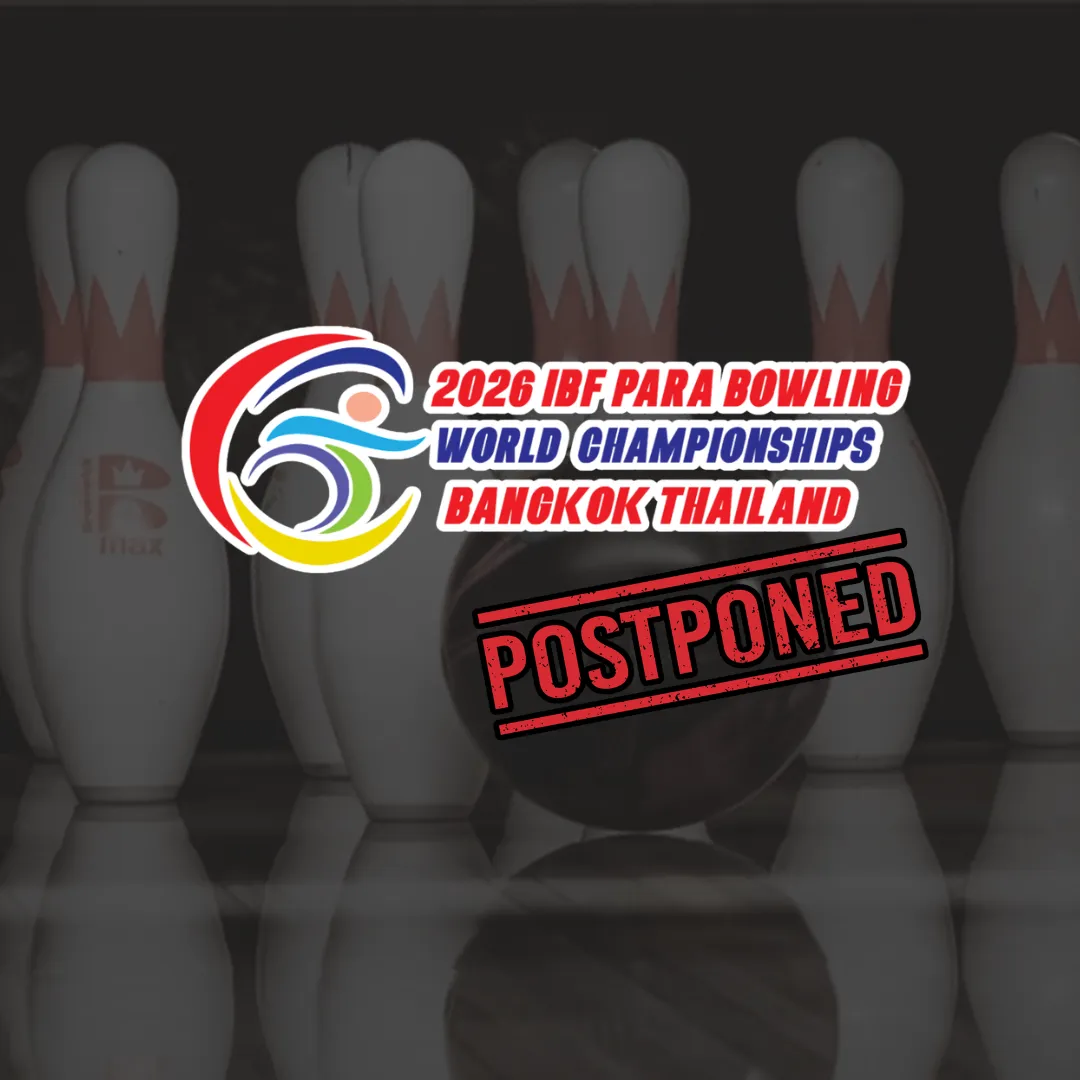 IBF announcement about postponed Para Bowling World Championships in Thailand
