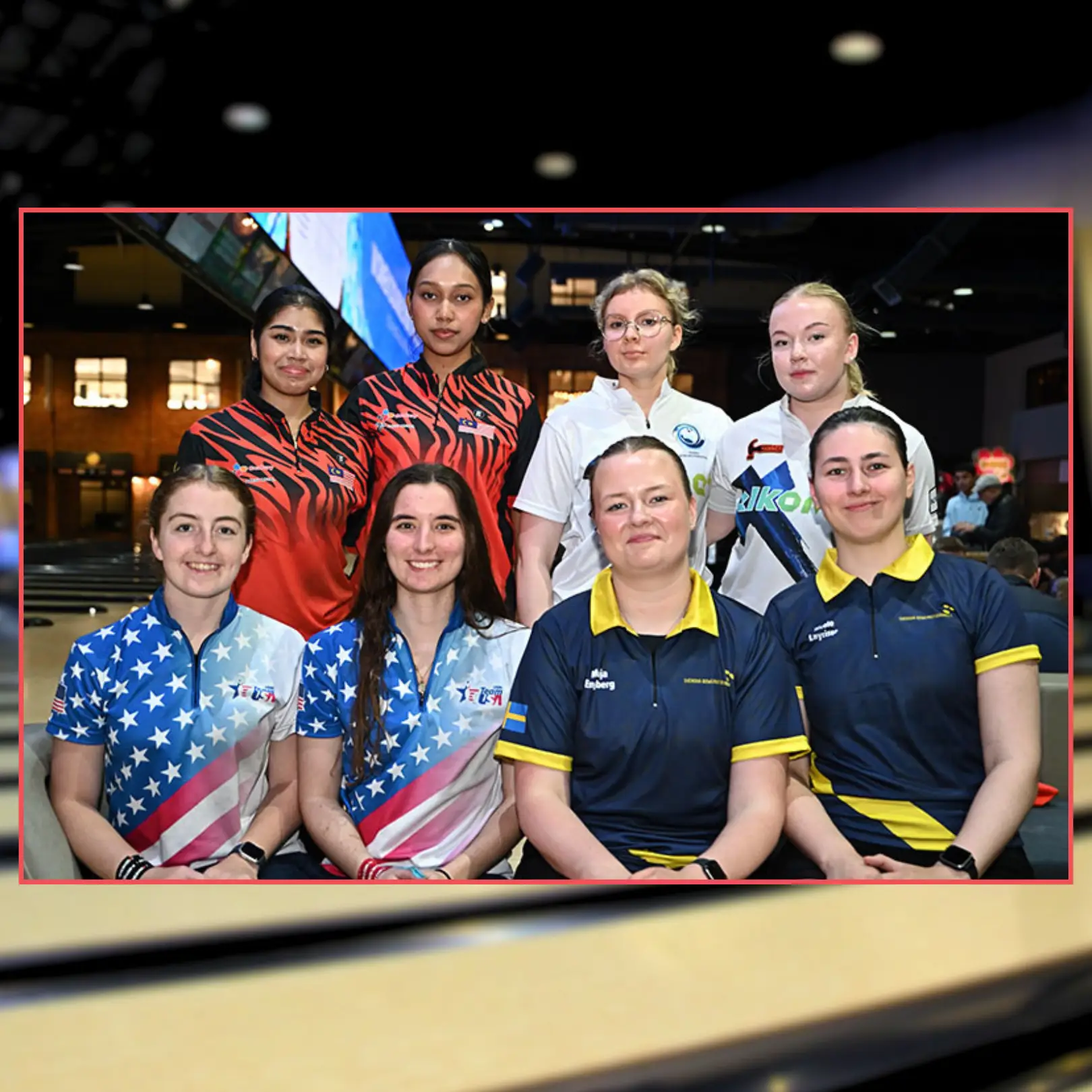 World Youth Bowling Championships doubles match play results in Kuching, Malaysia