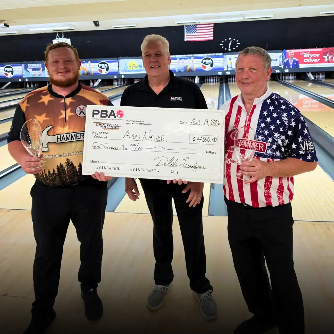 Anthony Neuer and Andy Neuer win PBA PBA50 Doubles Central Open 2026 in Ohio