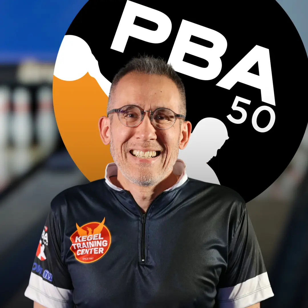 John Janawicz bowling at PBA 50