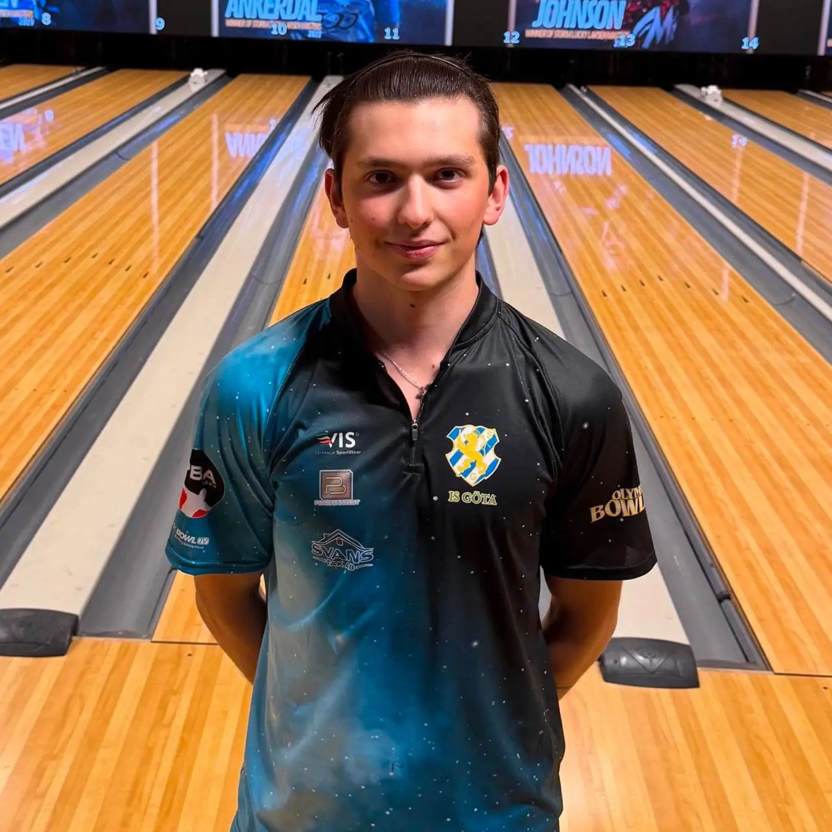 SLLM qualification standings led by Tomo Gaber Pinteric after 13 squads at Olympia Bowling