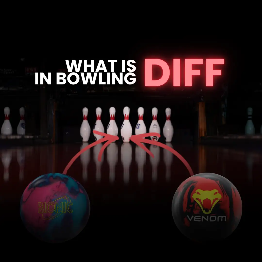 Bowling ball motion picture explaining low and high Diff bowling ball motion characteristics